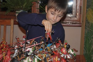 Po obejrzeniu po raz kolejny scen bitwy pod Grunwaldem z filmu 