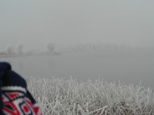Zdjęcie wykonane przez Natalię Kaźmierczak, z redakcji strony internetowej Zespołu Szkół w Jerce - zsjerka.pl: Jezioro w Zbęchach. 
