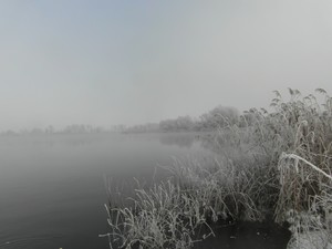 Zdjęcie wykonane przez Natalię Kaźmierczak, z redakcji strony internetowej Zespołu Szkół w Jerce - zsjerka.pl: Jezioro w Zbęchach. 