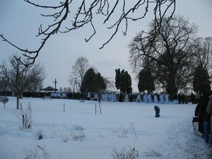 Kasprzak Aleksandra. Choryń - pogrzeb księdza proboszcza.