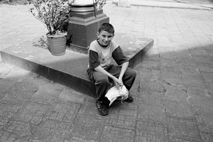 Wielka Sobota, plac przed farą